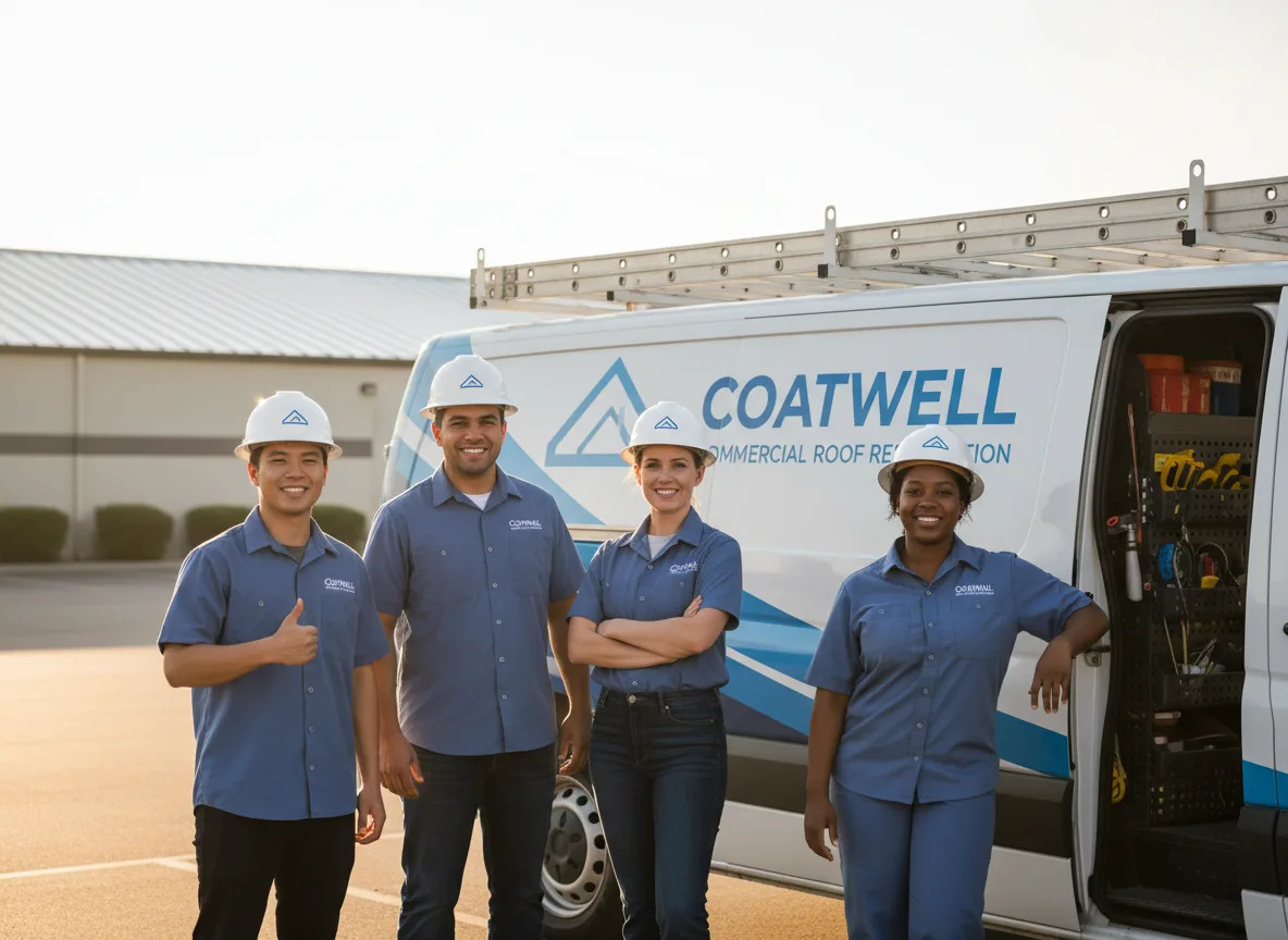 Commercial roof coating company in Batson, TX